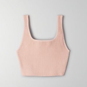 Cropped Aritzia Sculpt Knit Tank
